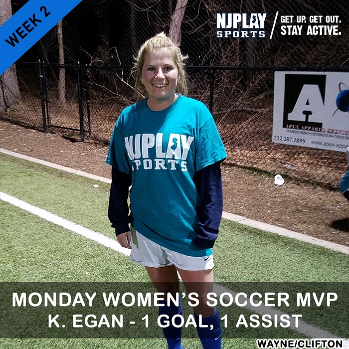 Women's Soccer League MVP