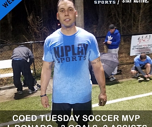 Coed Soccer League TUE Week 4 MVPs