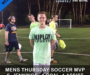 Men's Soccer League Week 5 MVPs