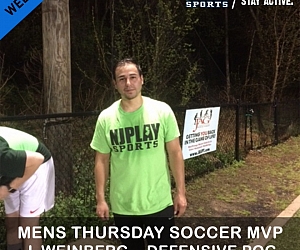 Men's Soccer League Week 5 MVPs