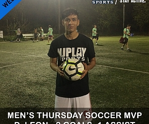 Men's Soccer League Week 6 MVPs