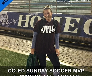 Coed Soccer League SUN Week 4 MVPs