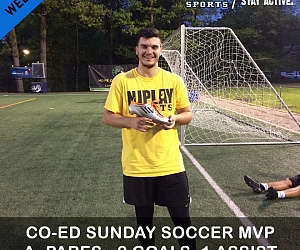 Coed Soccer League SUN Week 4 MVPs