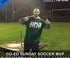 Coed Soccer League SUN Week 4 MVPs