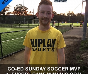 Coed Soccer League SUN Week 6 MVPs