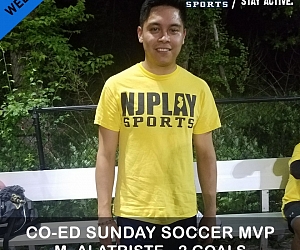 Coed Soccer League SUN Week 6 MVPs