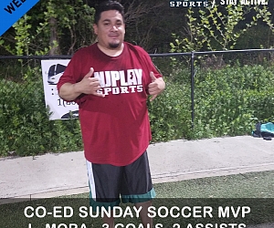 Coed Soccer League SUN Week 6 MVPs