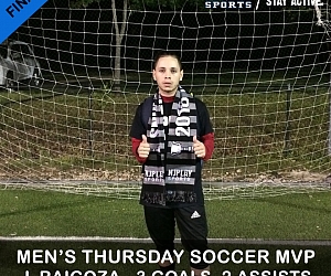 Men's Soccer League Playoffs MVPs