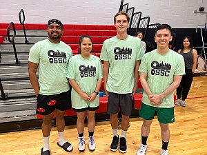 Hoops we did it again Team Photo