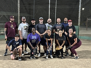 Game of Throws Team Photo
