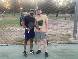 A Pickleball Team Team Photo