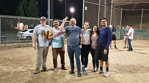 Boccesaurus Rex Team Photo