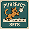 Purrfect Sets Team Logo