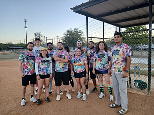 Sit on Our Base Team Photo
