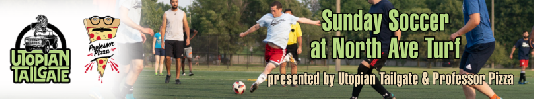 Bar Sponsor - Sunday Soccer UTOPIAN