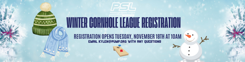 Cornhole Winter Registration 2026