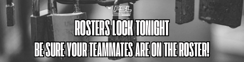 Rosters Lock
