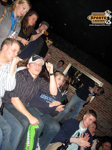 It was really more raucous than it looks