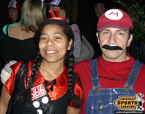 Mario and Devil Girl Scout