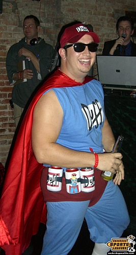 Duffman! Funniest Costume Winner