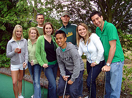 Nice Shoes, Wanna Putt? Team Photo