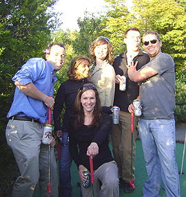 Putting from the Rough - Indy #1 Team Photo