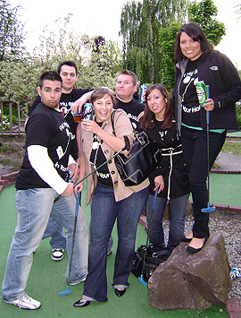 Put Your Balls in My Hole Team Photo