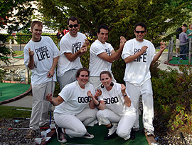 Lee Trevino & the Happy Gilmore Girls Team Photo