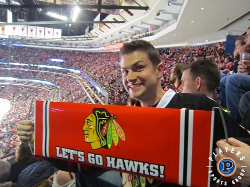 Blackhawks Game Day Bus