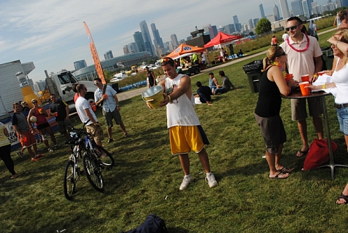 Luau Grass Volleyball Tournament Good Times