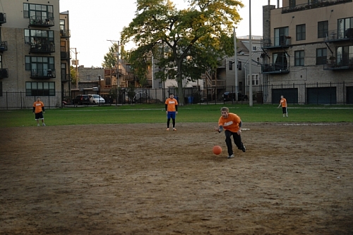 Kickball Oct. 16, 2011