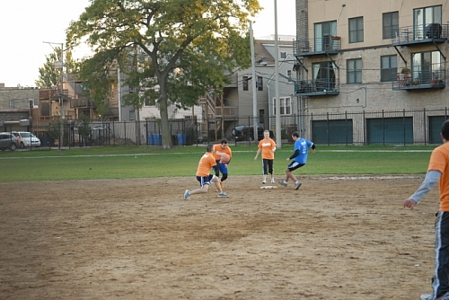 Kickball Oct. 16, 2011