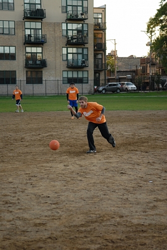 Kickball Oct. 16, 2011