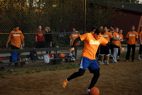 Kickball Oct. 16, 2011