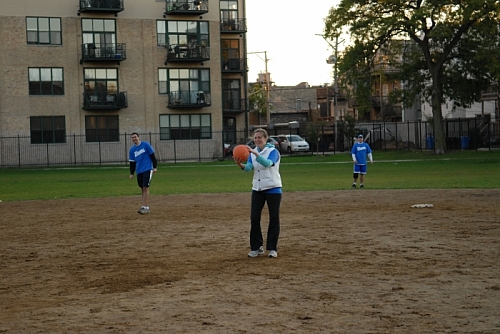 Kickball Oct. 16, 2011