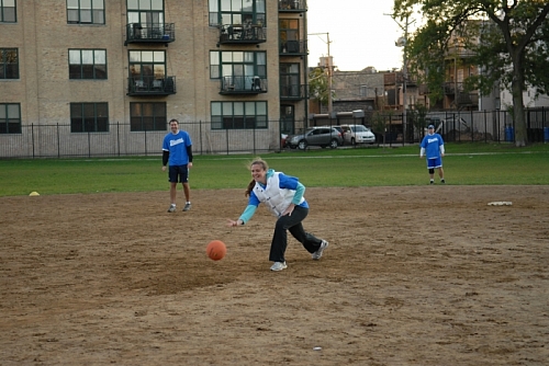 Kickball Oct. 16, 2011