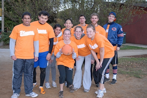 Kickball Oct. 16, 2011