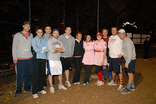 Kickball Oct. 31, 2011