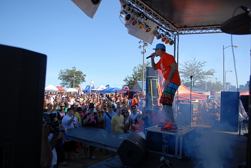 Big Dig 2012 - Vanilla Ice Performing