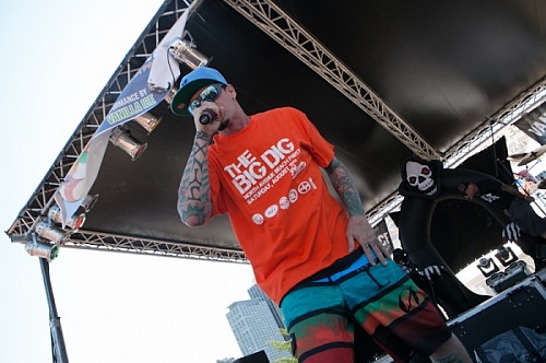 Big Dig 2012 - Vanilla Ice Performing