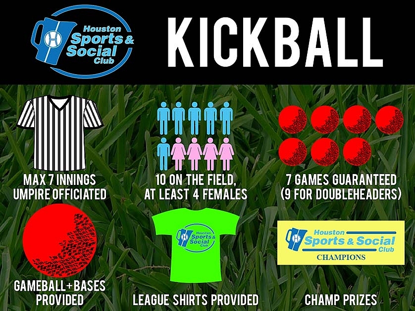 Kickball Sport Home Houston Sports & Social Club Houston, TX