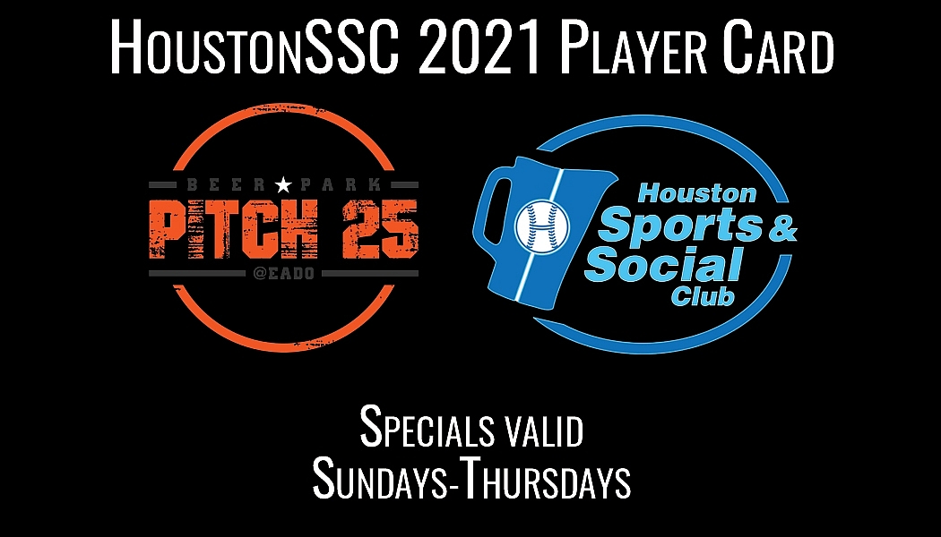 Player Card Pitch 25 Houston Sports & Social Club Houston, TX