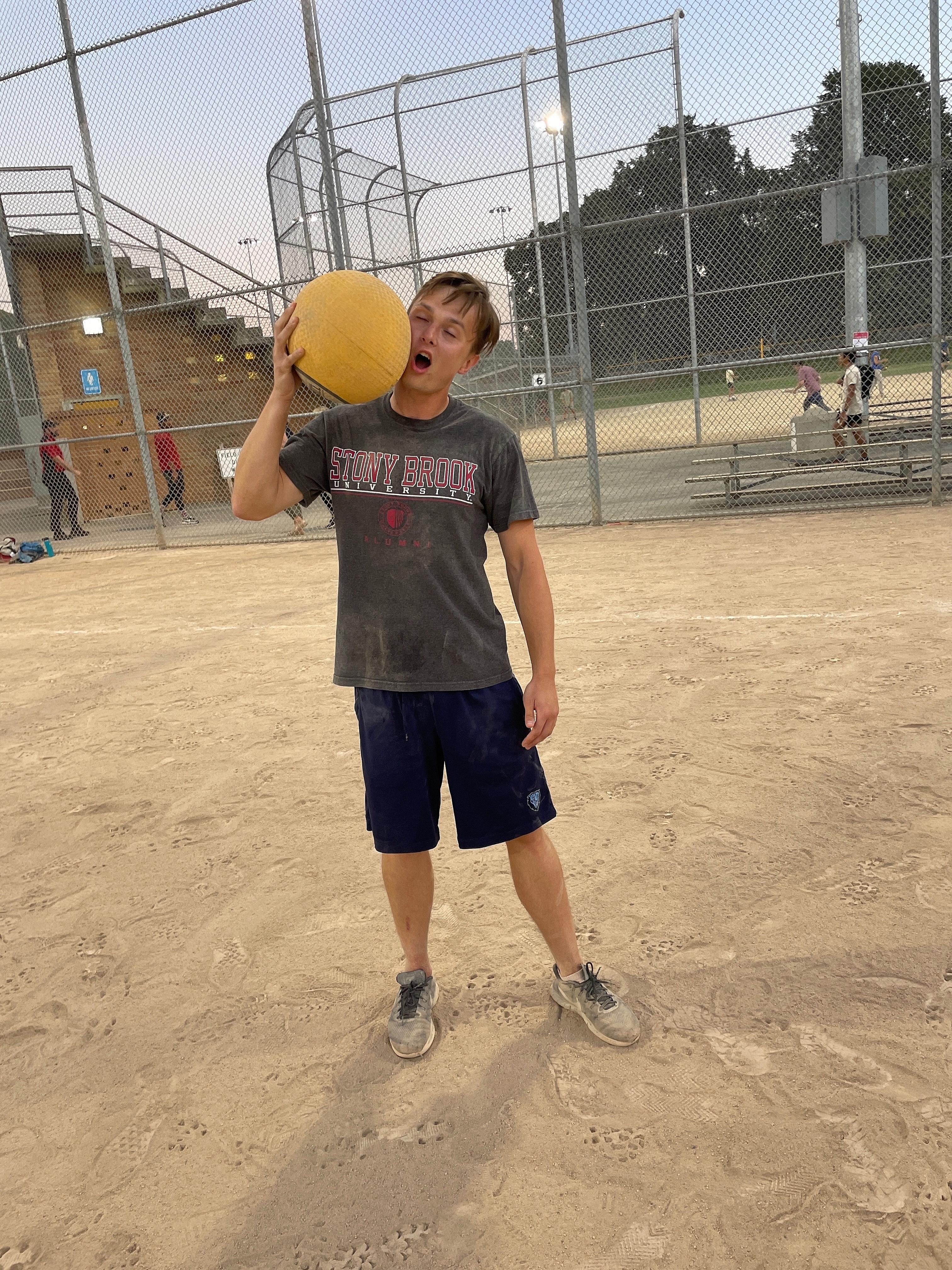 POTG - balls on dans face