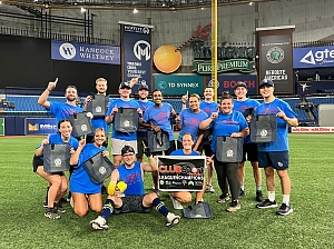 We Throw Softballs, Not shade - CHAMPS Team Photo