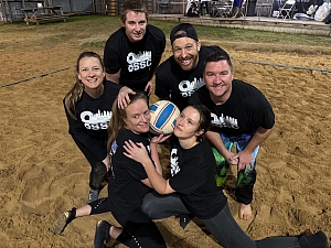 Cold, Miserable & Trying to have a good time Team Photo