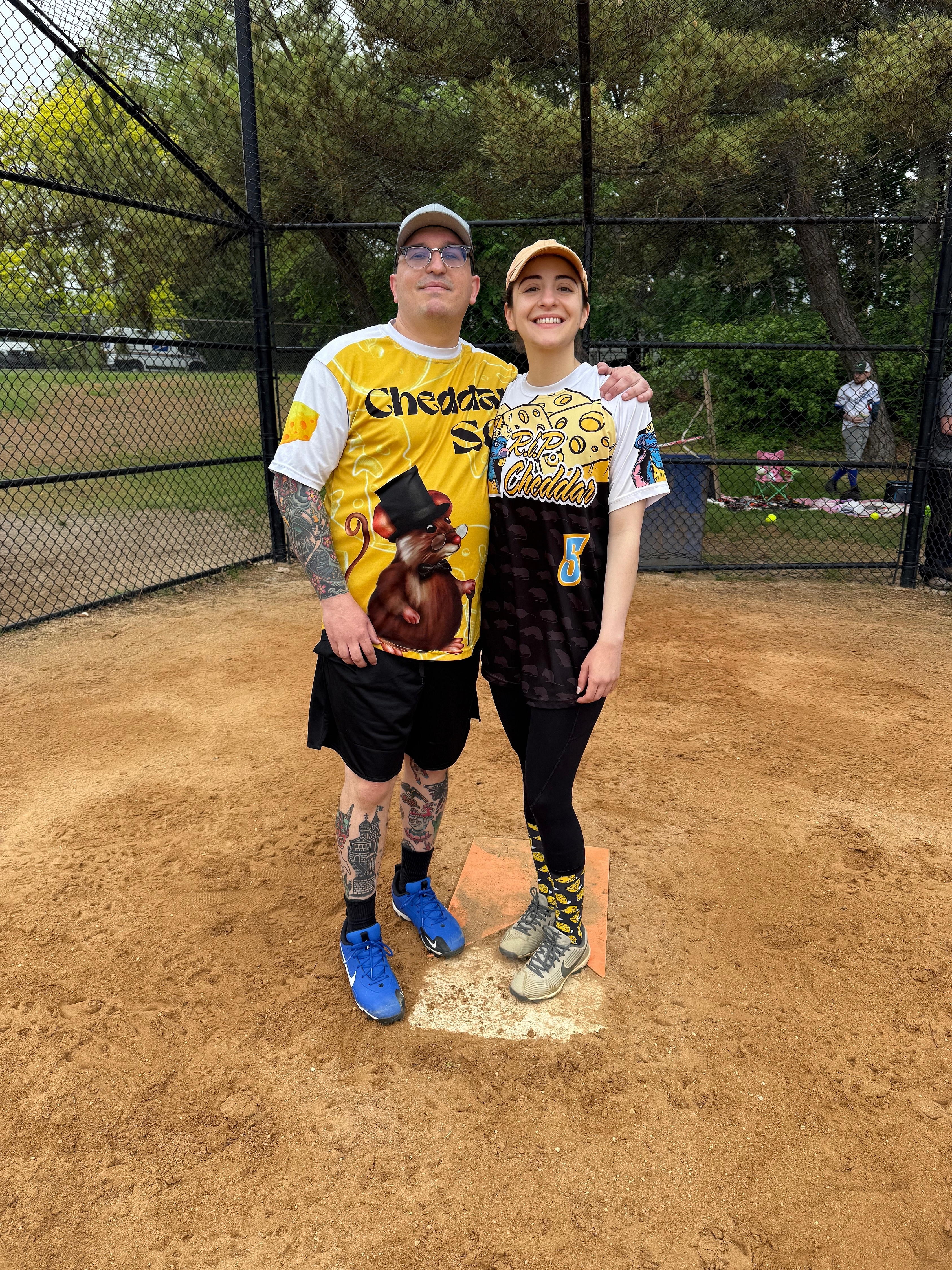 POTG - club de softball commémoratif cheddar et société d'appréciation des rats