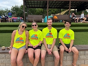 Sweaty VBalls Team Photo