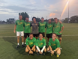 Football Not Soccer Team Photo