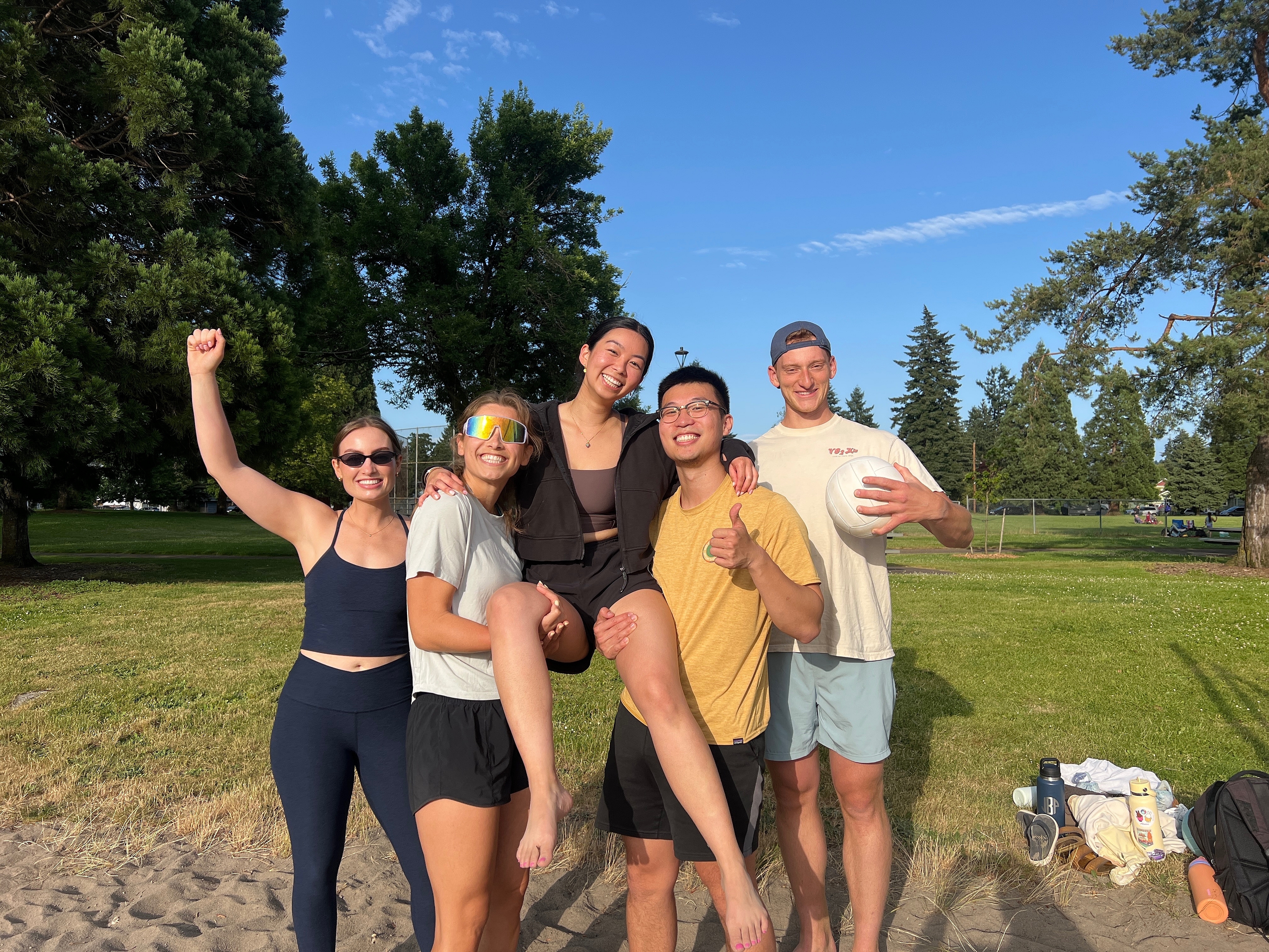 POTG - huge volleyballs