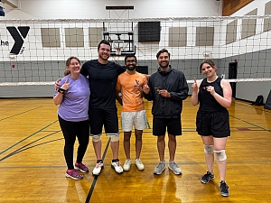 Agents of Volleyball Team Photo